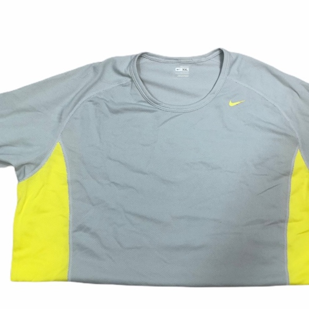 💥💥 SALE! 5 / $25 💥💥 Nike exercise top, EUC, gray and yellow